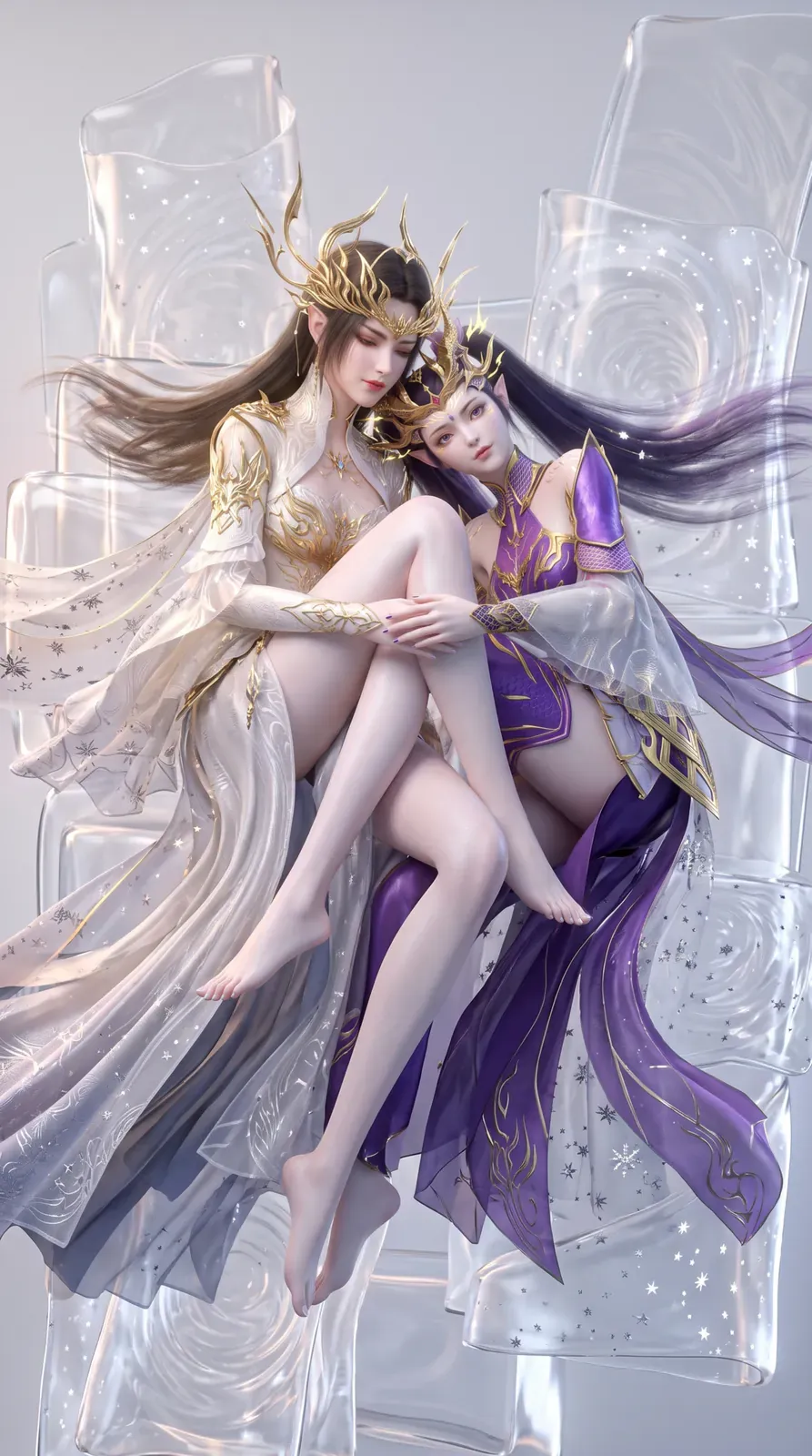 美杜莎&紫妍-斗破苍穹 套图