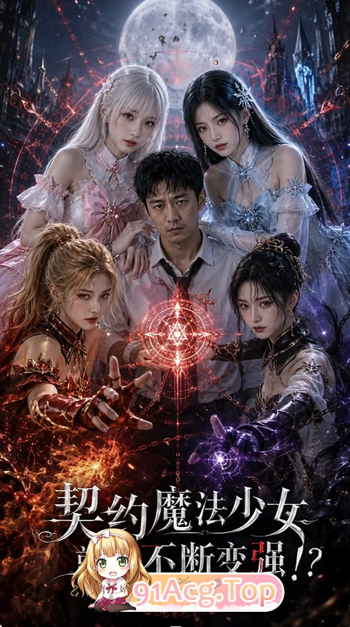 AI短剧-契约魔法少女就能不断变强-第1-4集 动漫视频 PC端