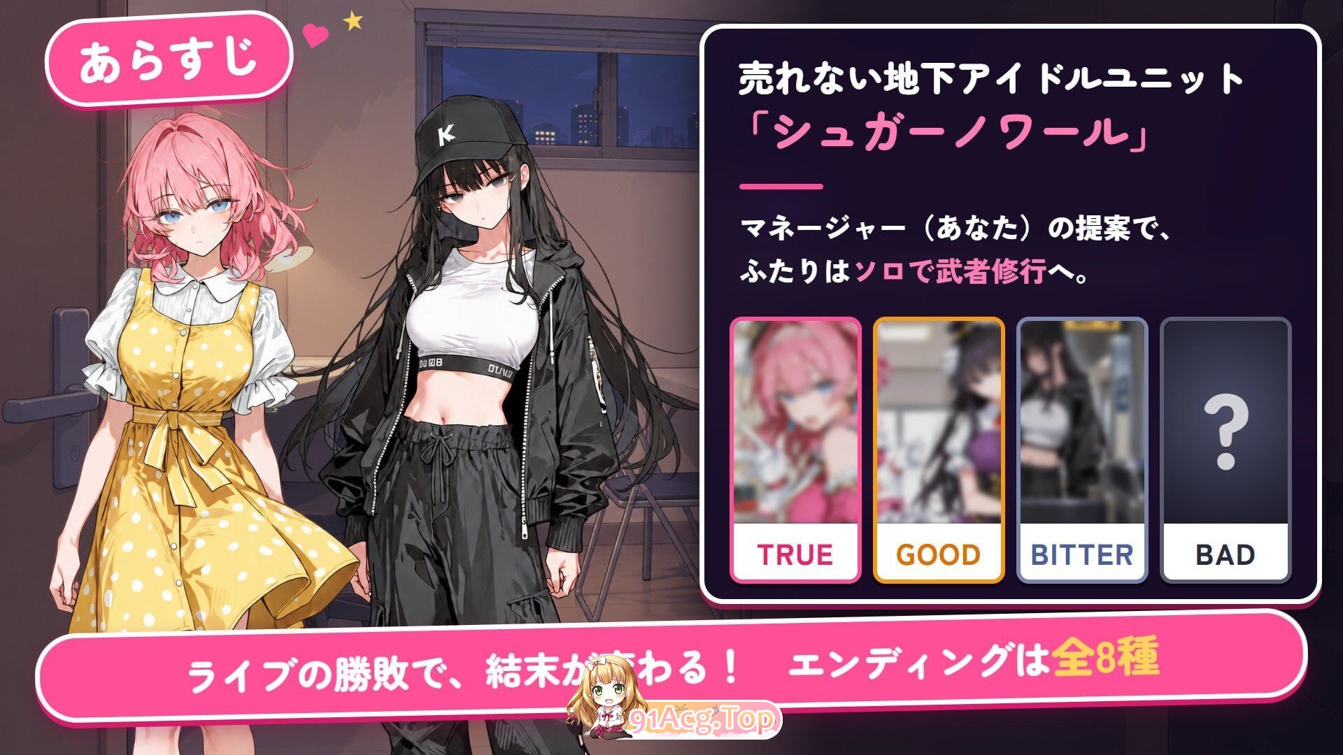地下偶像为了走红该怎么做！ 地下アイドルは売れるためには！ PC端 官中版 预览图