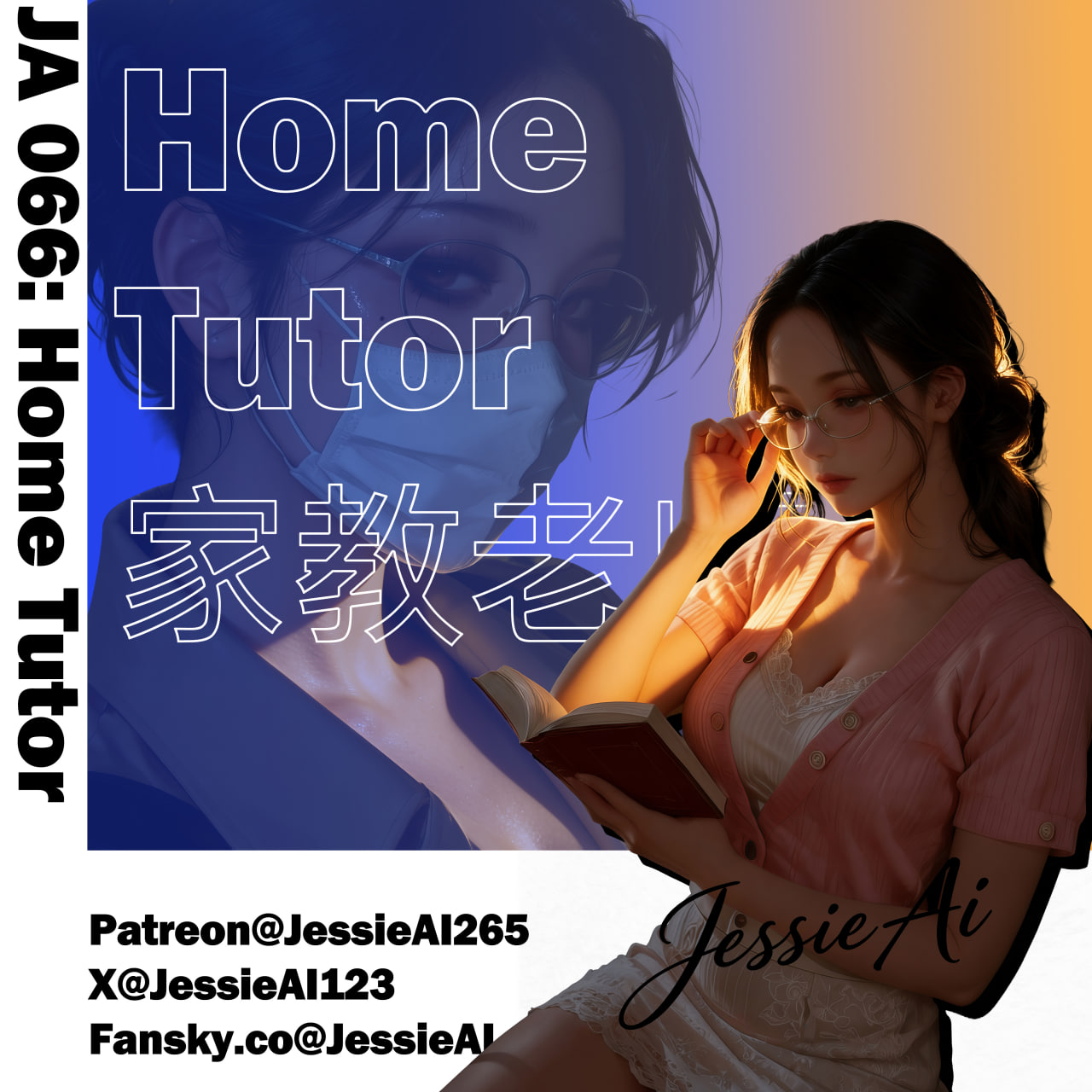 AI/中文 JessieAI265的家教 漫画图集