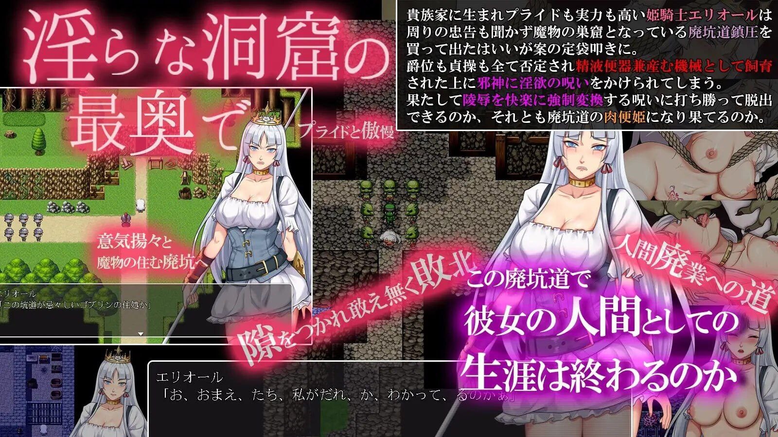 堕落騎士 艾利奥尔~废坑道肉欲的魔岩窟 安卓端 汉化版 预览图