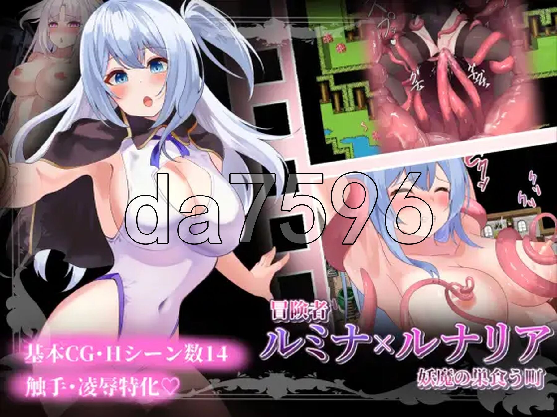 冒险者露米娜×露娜莉亚～妖魔盘踞的城镇～ 冒険者ルミナ×ルナリア 〜妖魔の巣食う町〜 PC端 AI汉化完整版 预览图