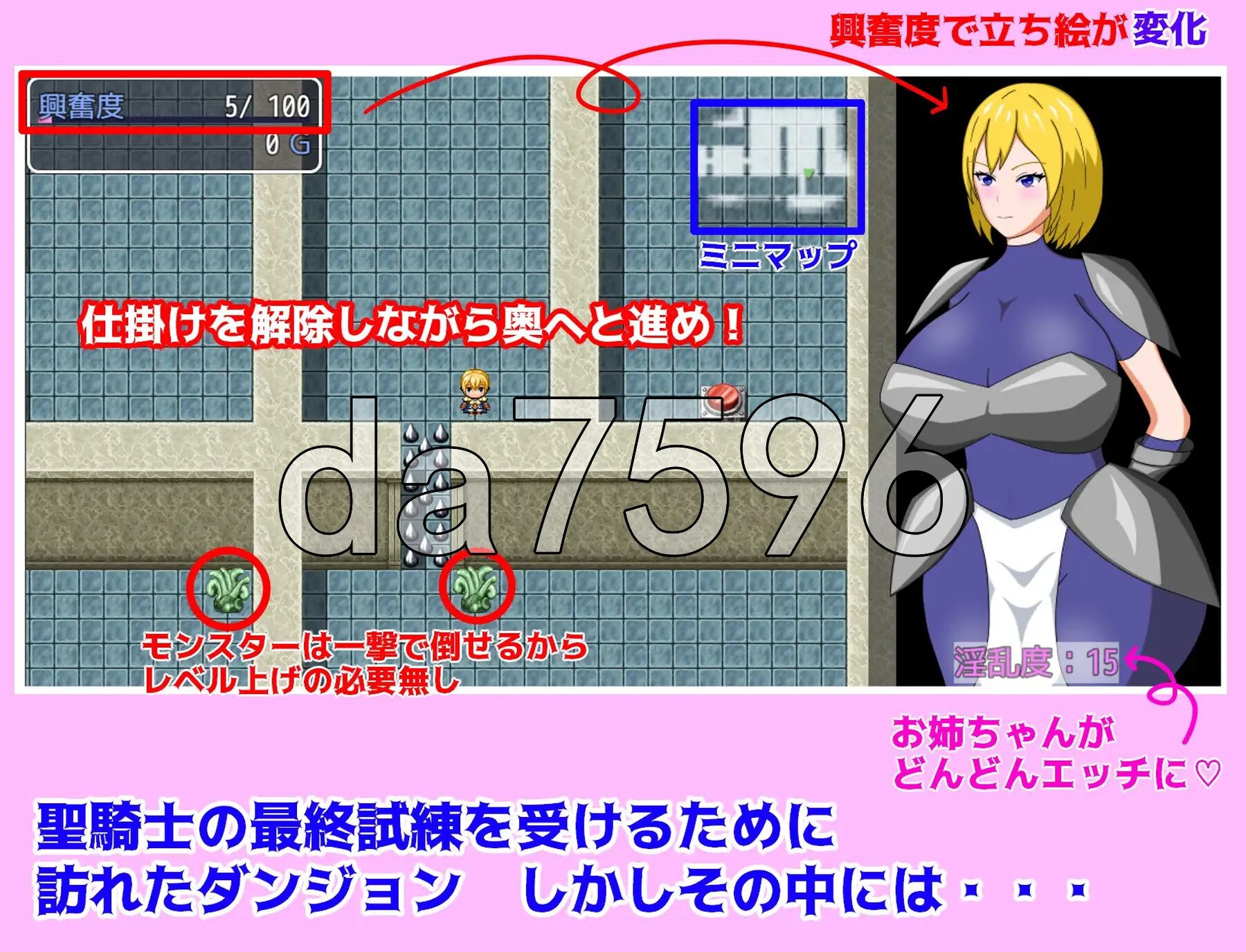 姐骑士与淫秘迷宫 姉騎士と淫秘の迷宮 双端 AI汉化更新版 预览图