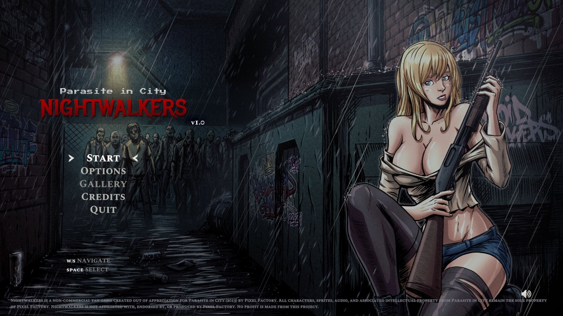 城市附着虫：夜行者 Parasite in City Nightwalkers v1.0.5 PC端 日文原版 预览图