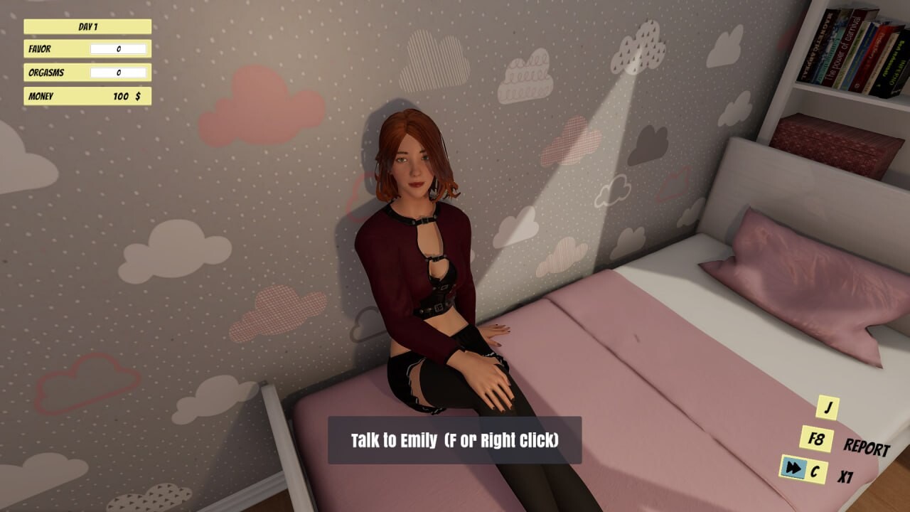 女王老婆游戏 - 艾米丽 Femdom Wife Game - Emily v0.25 PC端 官中高清版 预览图