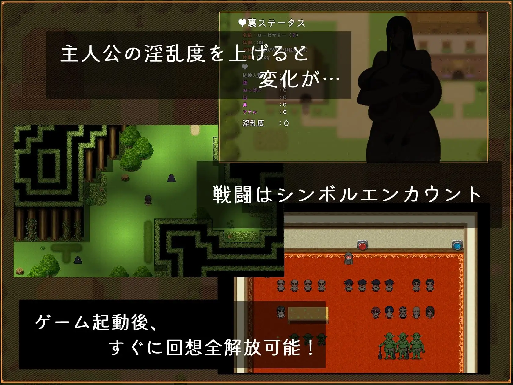 罗塞玛丽的苦难 ローゼマリーの受難 PC端 AI汉化更新版 预览图