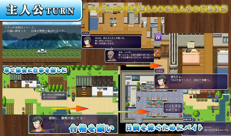 探索RPG/2C 我配不上伴侣～信任穷困无能男人的丰满外国已婚角色的结局～ PC端 更新版 预览图
