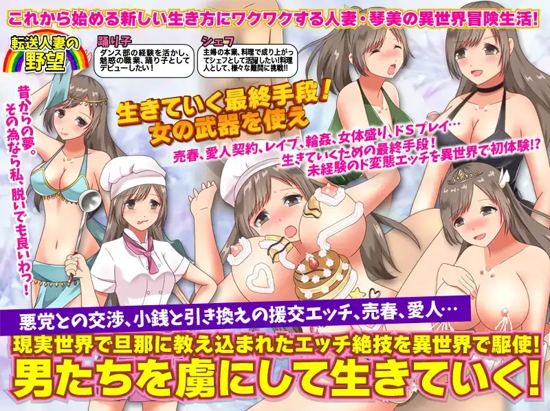 转移的妻儿，仿佛在幻想世界里过着第二次人生1.0 双端 汉化版 预览图