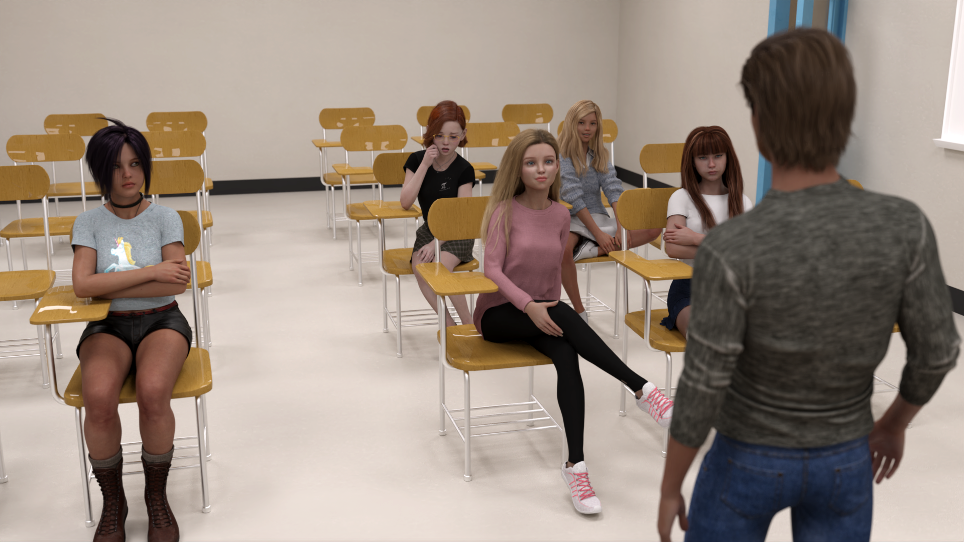 福斯特一家：回到2学校 The Fosters Back 3 School v0.3 PC端 汉化版 预览图