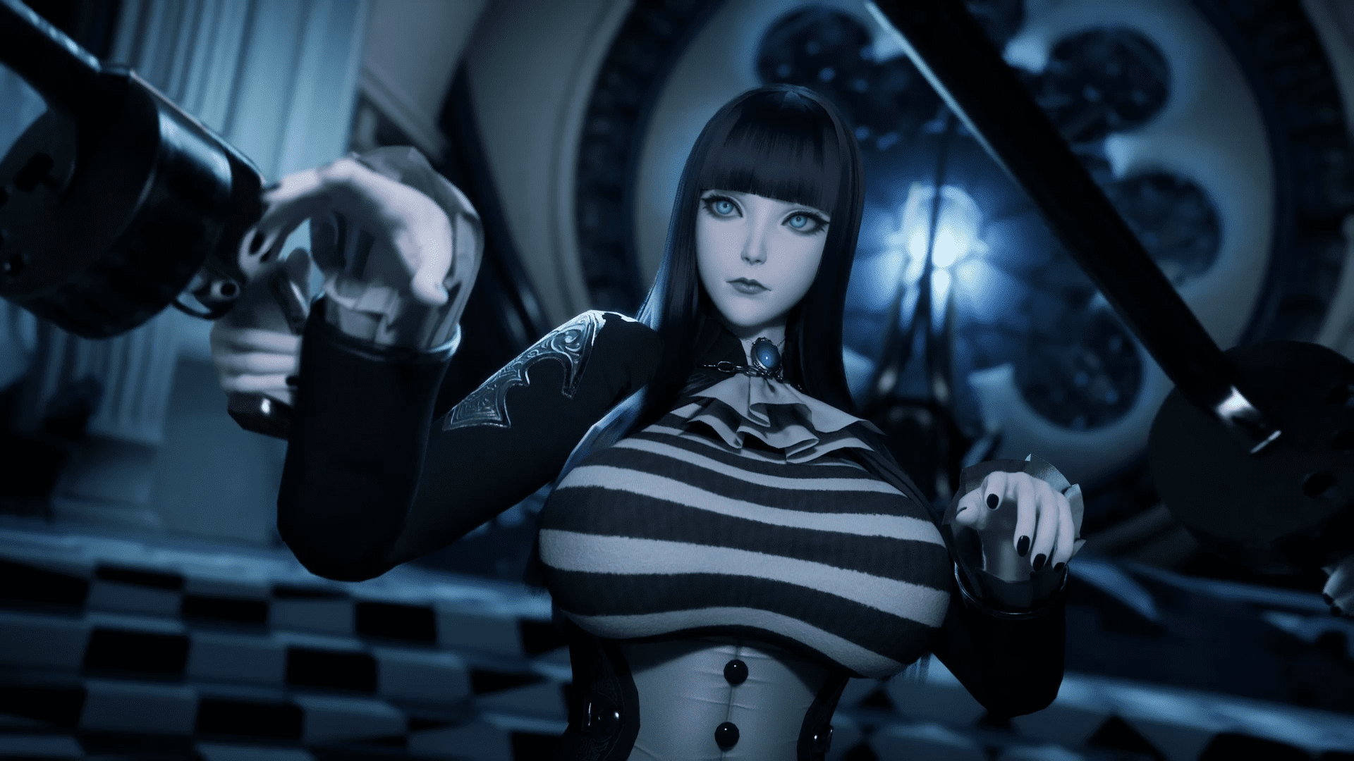 魔女的侵袭:库洛的房间 Under The Witch:Kuro's Room v0.5.0 PC端 官中版 预览图