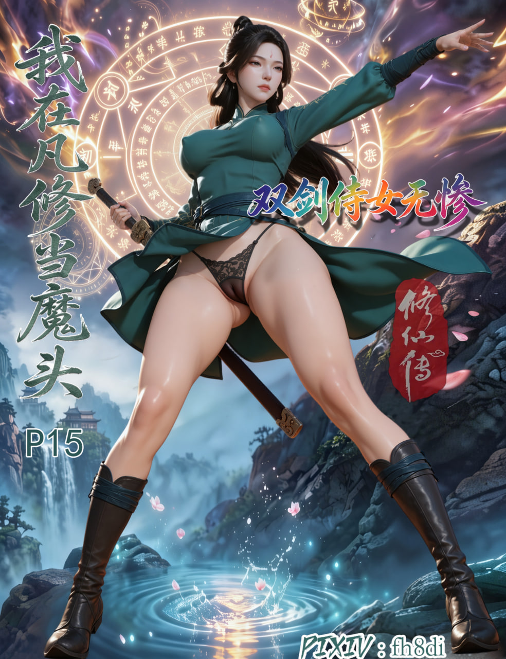 AI/中文 [fh8di]我在凡修当魔头1-15 漫画图集 预览图