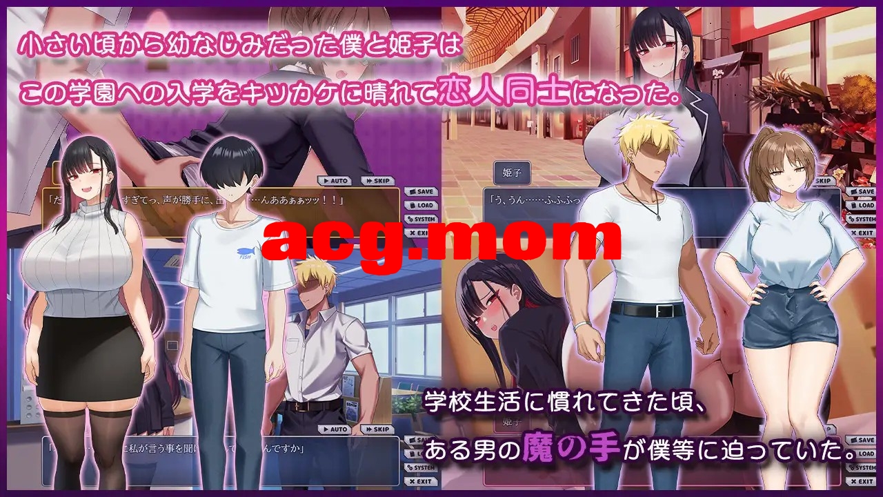 NTR女主角 姬子 -秘密的学园性生活- ネトラレヒロイン姫子 -秘密の学園性活- 内嵌AI汉化版 双端 预览图