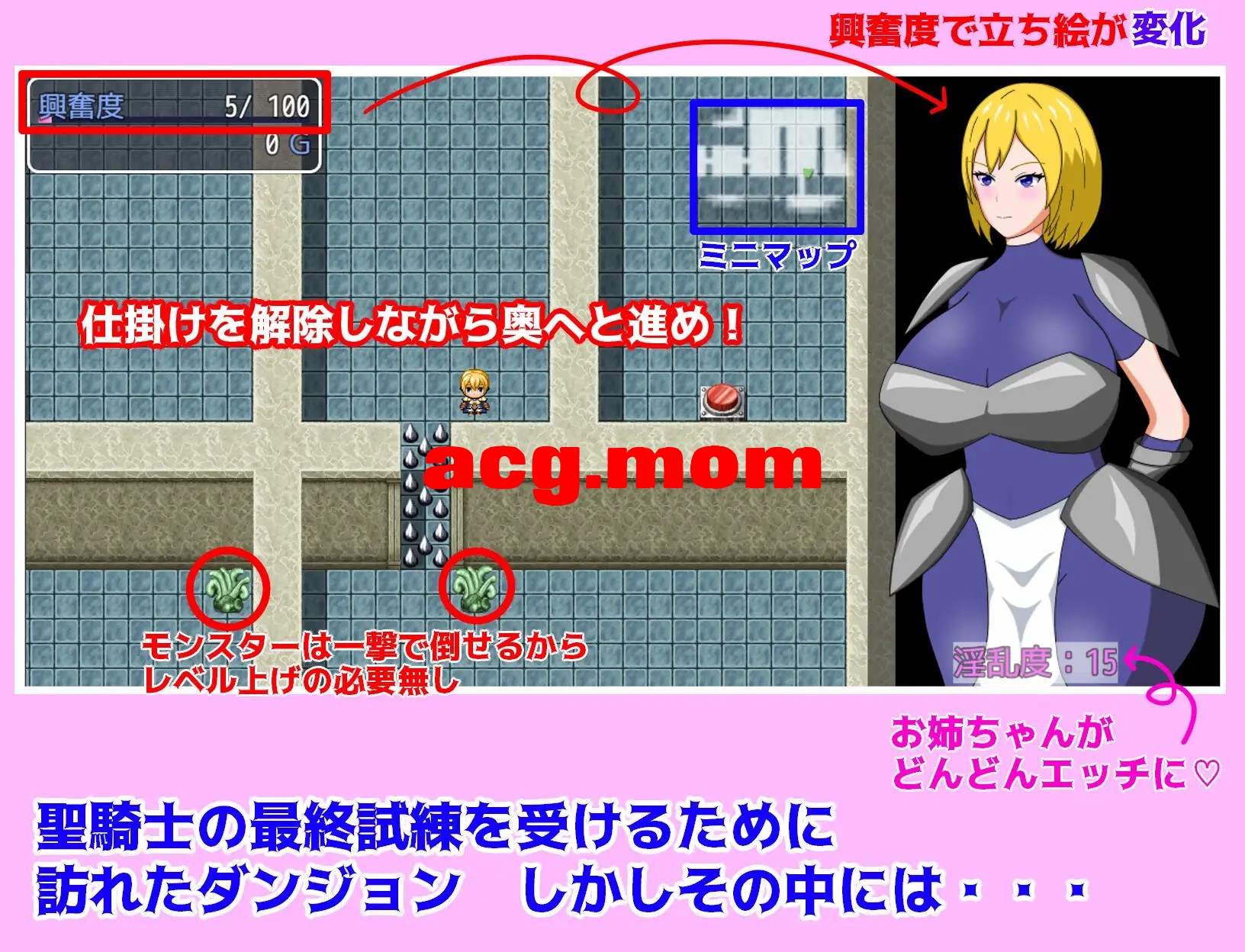 姐骑士与淫秘迷宫 姉騎士と淫秘の迷宮 内嵌AI汉化版 双端 预览图