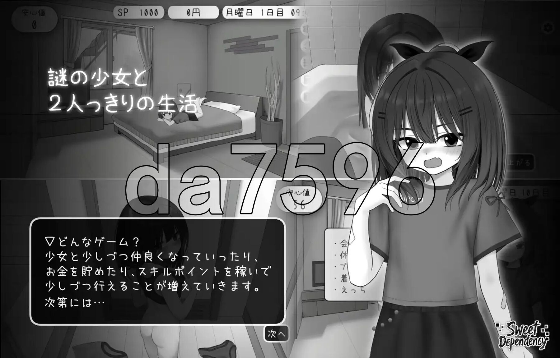 甜蜜的依赖 Sweet Dependency v1.0.4 生肉版+金手指代码 PC端 日文原版 预览图