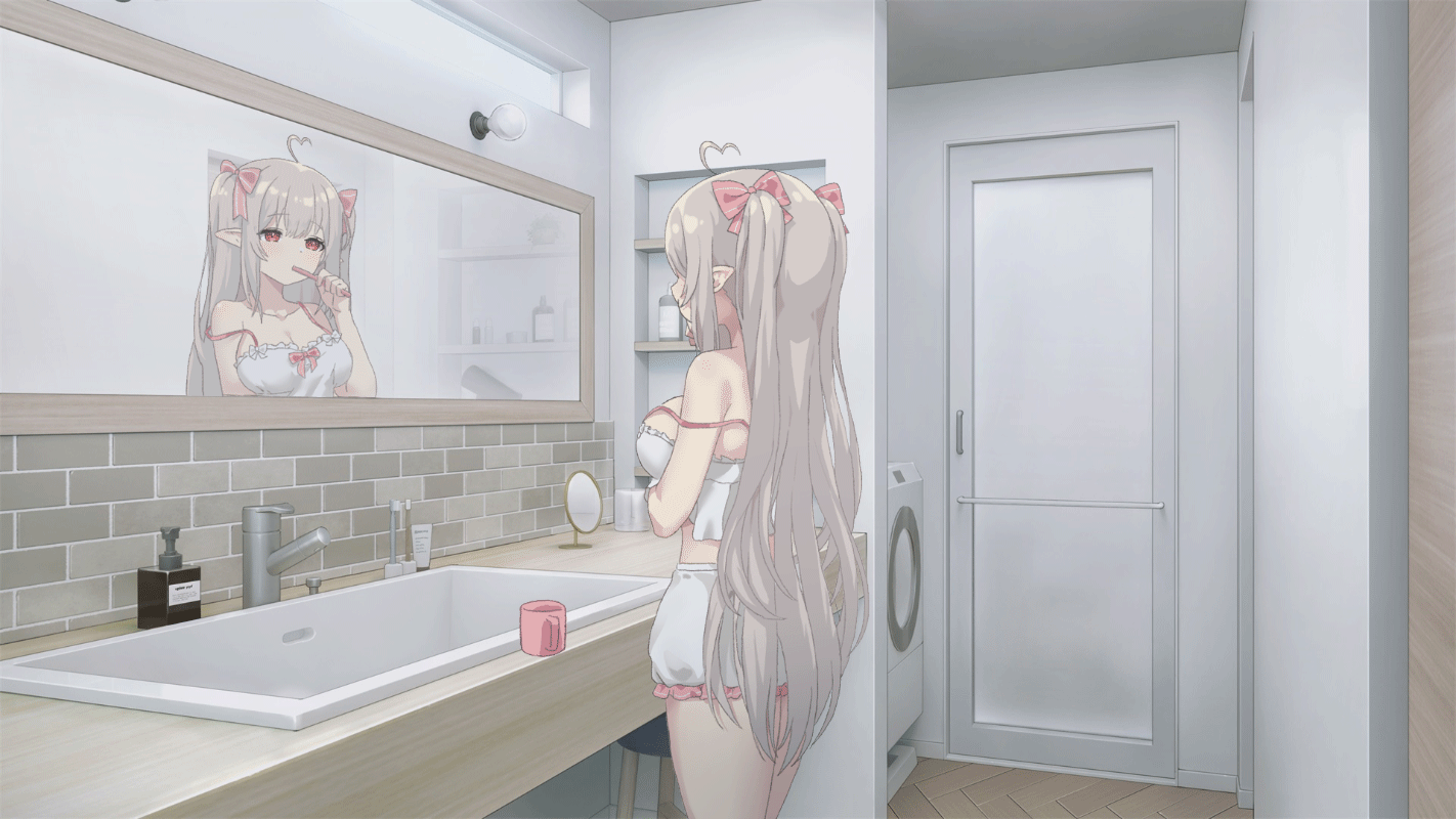 和存在感薄弱的妹妹一起的简单生活 存在感薄い妹との簡単生活 V0.99A PC端 官中版 预览图