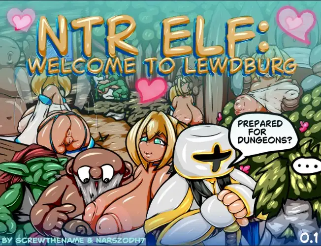 新汉化[日式RPG] NTR 精灵：欢迎来到淫荡堡 NTR Elf : Welcome to Lewdburg v0.1 内嵌AI汉化步兵版 双端 AI汉化版步兵 预览图