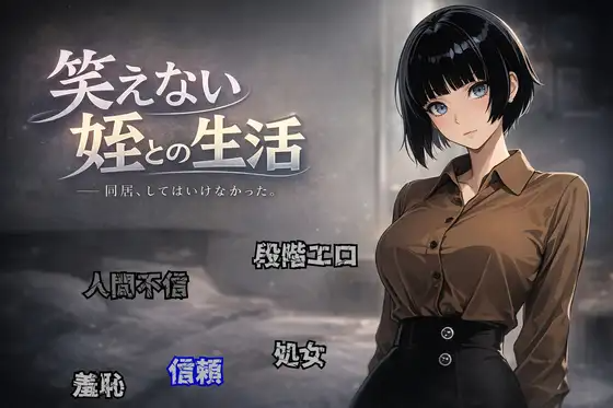与不苟言笑的侄女共同生活 笑えない姪との生活 PC端 AI汉化版 预览图