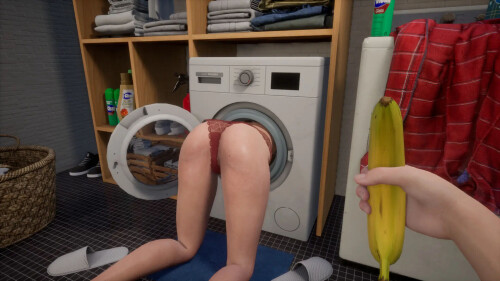 妈妈被困在洗衣机里 Mom got stuck in the washing machine v1.9 PC端 官中步兵 预览图