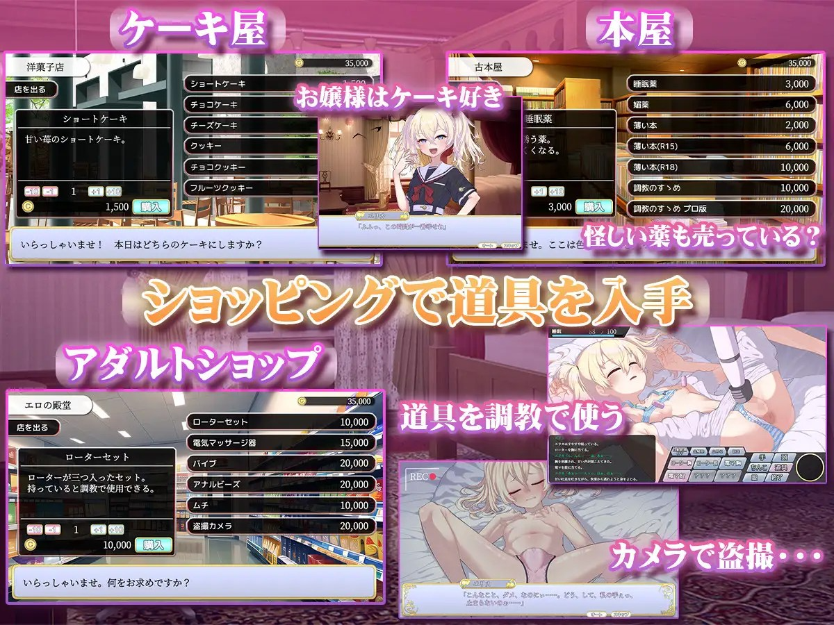 增添AZ 爆款SLG/少女角色养成 懵懂无知的大小姐 このお嬢様、無知につき V1.2.3 双端 日文原版 预览图