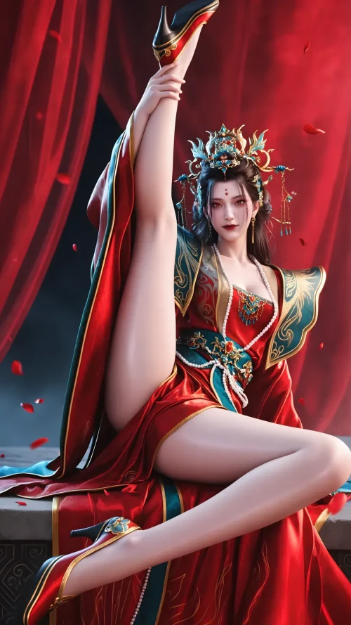 AI绘画楚夫人-剑来 AI绘画漫画图集 预览图