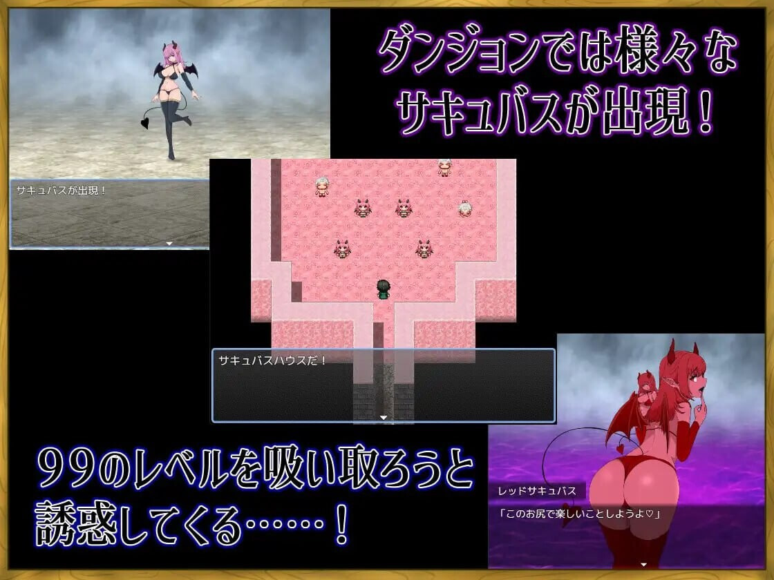 RPG汉化PC LV99作弊勇者的我怎么可能会输给魅魔之流 LV99チート勇者の俺がサキュバスなんかに敗けるわけない v26.06.02 PC端 AI汉化版 预览图
