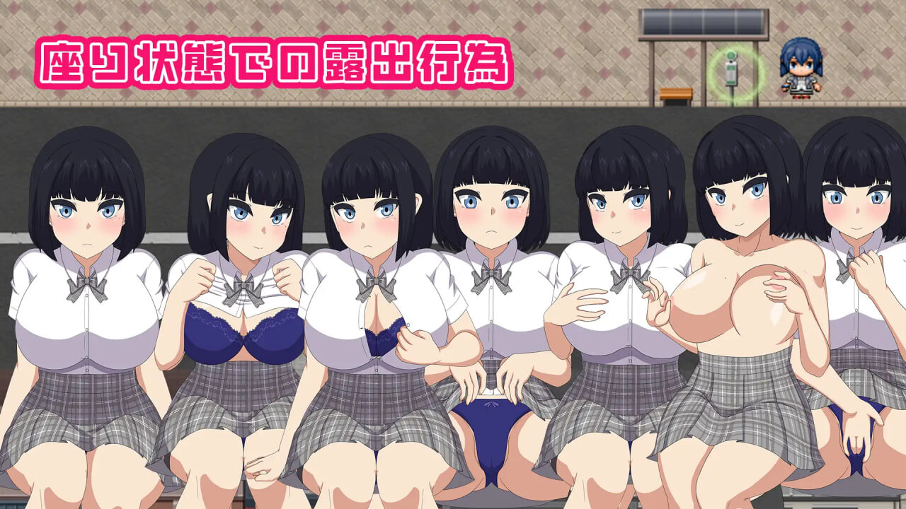 RPG汉化PC 裸体高中【校园生活露出RPG】NAKED HIGHSCHOOL【学園生活露出RPG】 v1.11 PC端 AI汉化版 预览图