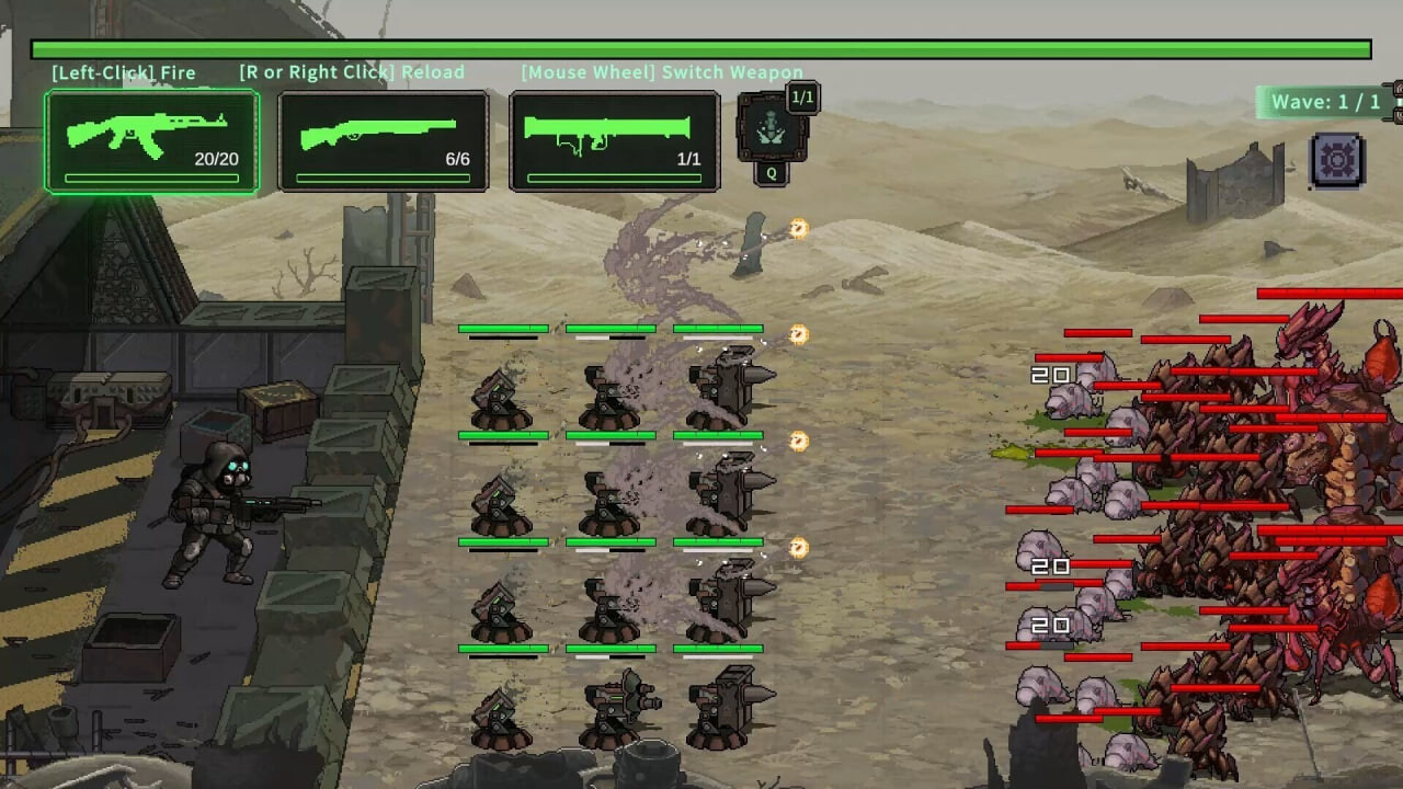 虫潮孤堡：机欲防线 Swarm Bunker Lust Defense Demo.v3.0.6 PC端 官中无码 预览图
