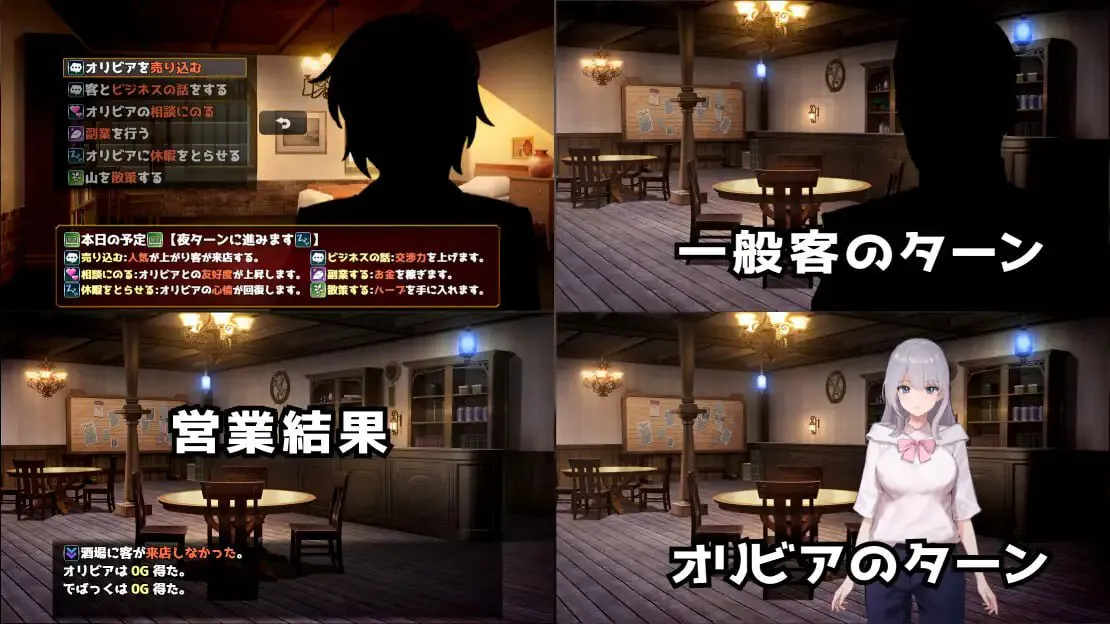 欲望与交涉的模拟:在街灯之下 v1.3.1/欲望と交渉のシミュレーション:街の灯りの下で PC端 汉化版 预览图