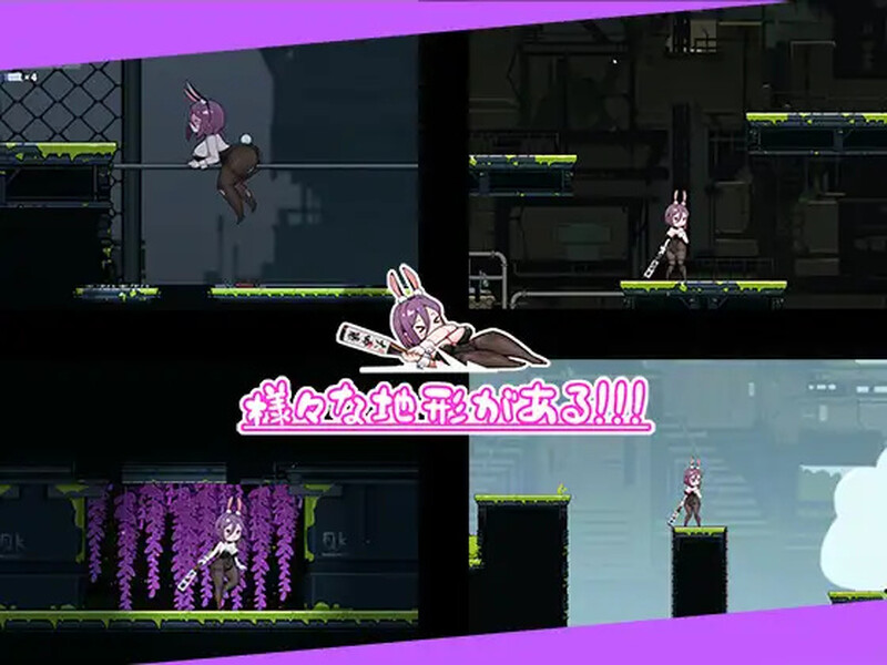 动作ACT/像素全动态2C 兔女郎的奇怪异星冒险（ バニーガールの奇妙な異星アドベンチャー）V1.01 D PC端 预览图