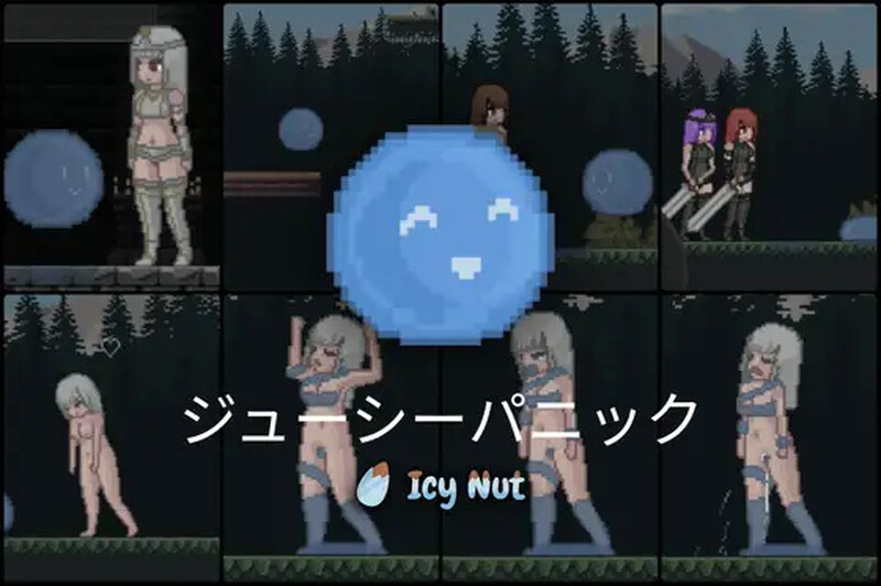 DL2月作品 动作ACT/战斗RPG/像素动态2C 果汁恐慌（ジューシーパニック）V1.0 DL原版生肉 双端 日文原版 预览图