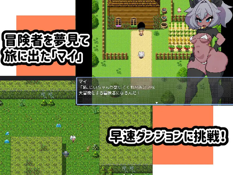 新人冒险家遭遇的淫荡游戏 新米冒険者がえっちな目にあうゲーム V1.2 PC端 AI汉化完整版 预览图