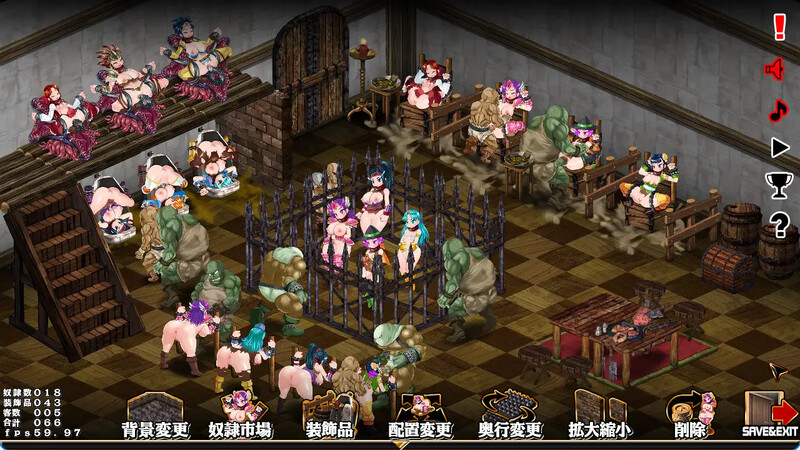 放置SLG/调教养成/全动态 奴隶农场创造者（スレイブファームメーカー～肉奴隷牧場をつくろう～）V1.0 DL官方中文 PC端 官中版 预览图