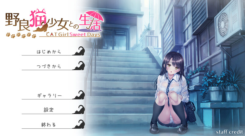 Girl Sweet Days～（野良猫少女との生活 CAT Girl Sweet Days）V1.0 PC端 AI汉化版 预览图