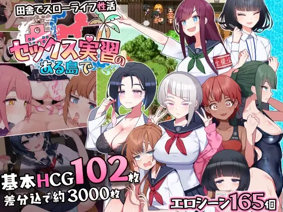 在有性爱实习的岛上 セックス実習のある島で v1.02 PC端 AI汉化版 预览图