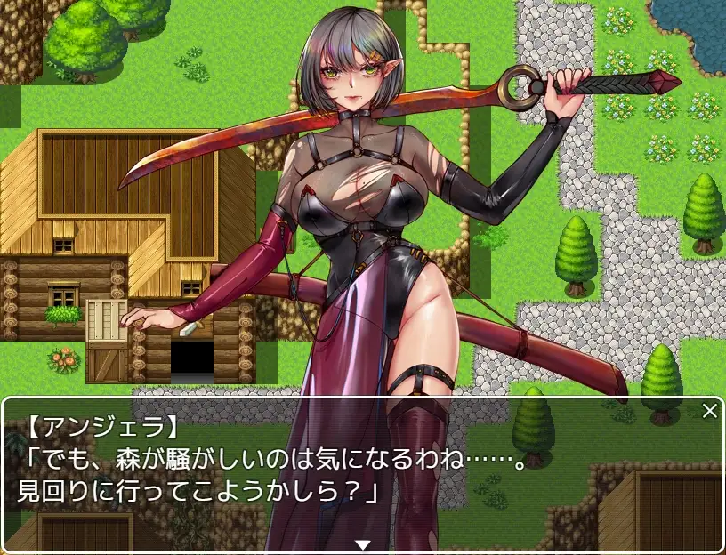 精灵战士安杰拉 エルフの戦士 アンジェラ PC端 预览图