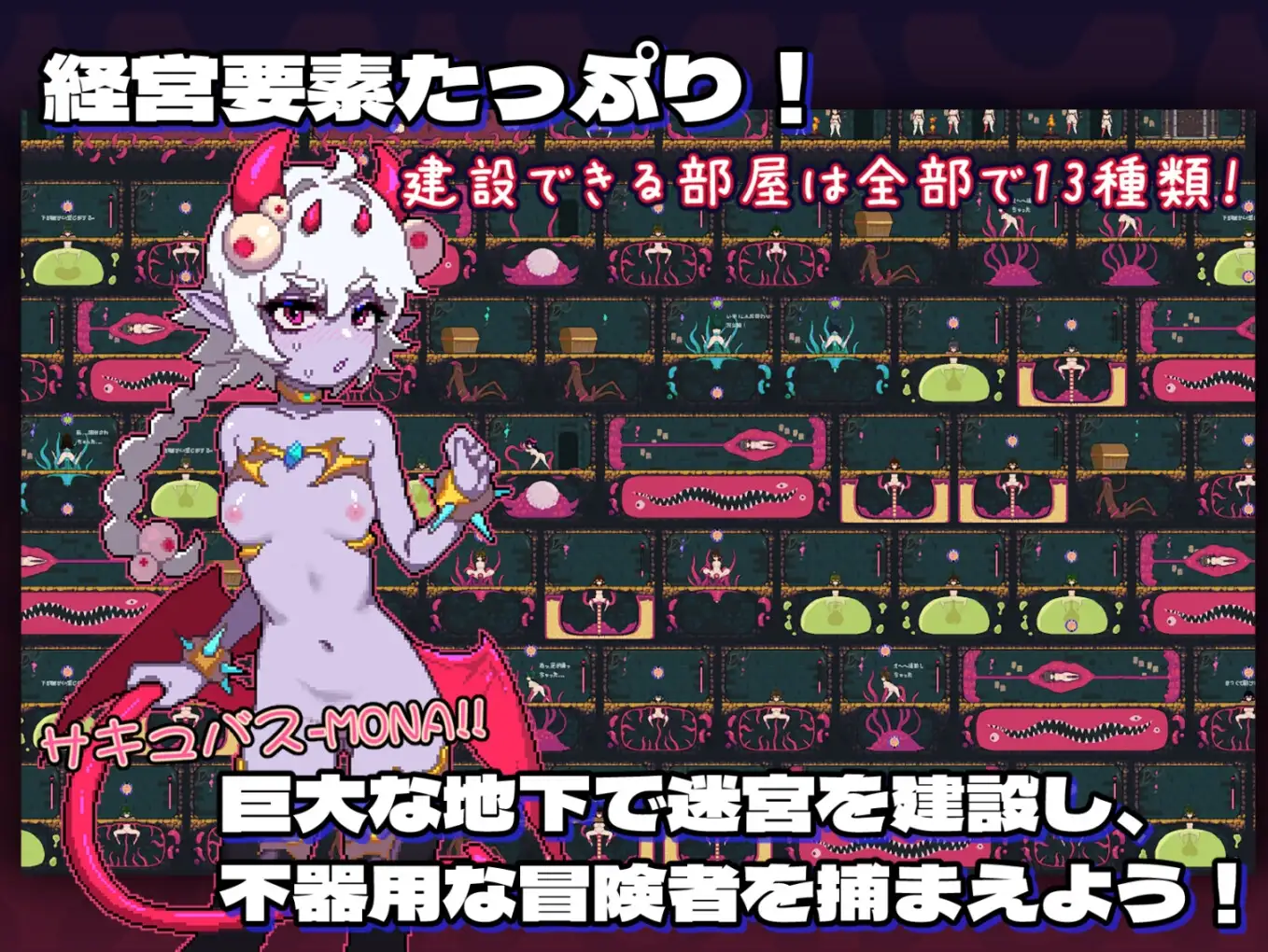 MazeCave ~ 我的感官遮断奇幻互动地牢！ Ver241013 PC端 官中版 预览图