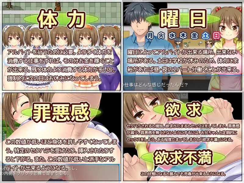 情感波折義妹美咲～替兄还债的妹妹开始了剧情打工生活～（情感波折妹美咲～流され系妹の互动なアルバイト生活～）V1.0 内嵌AI汉化版 PC端 预览图