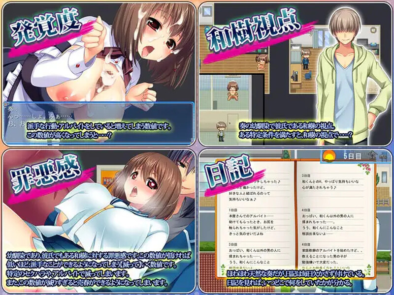 情感波折幼驯染奏（情感波折幼馴染奏～おっとり天然幼馴染の互动なアルバイト生活～）V1.06 汉化中文 PC端 汉化完整版 预览图