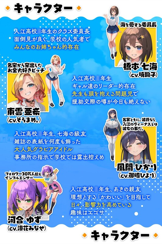 探索SLG/日常生活/全动态 异世界海滩（異世界ビーチ Live2D×逃げゲー×誘惑 ）V1.0.8 PC端 AI汉化版 预览图