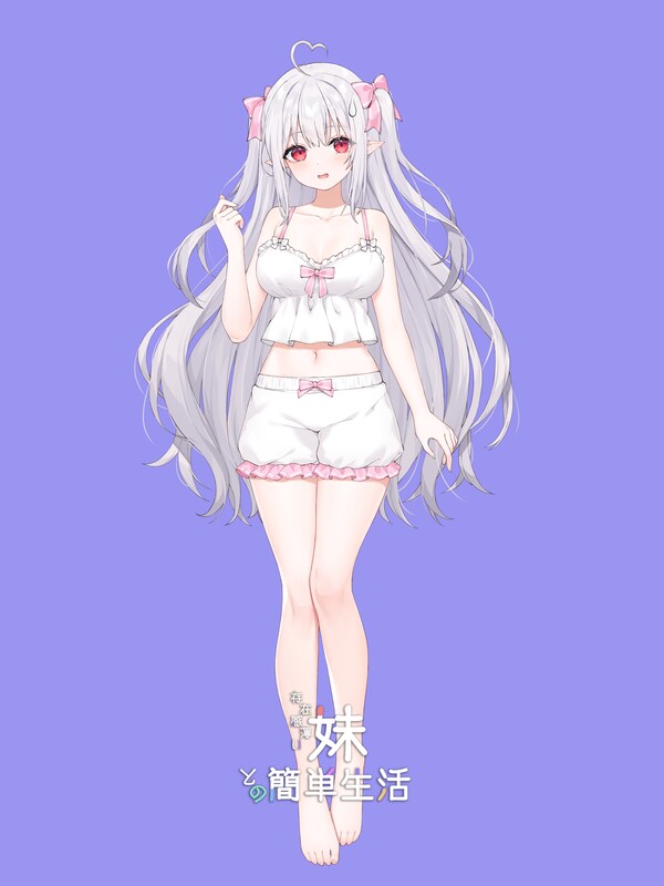 与缺乏存在感的妹妹的简单生活 （存在感薄い妹との簡単生活）V0.45 PC端 官中版 预览图