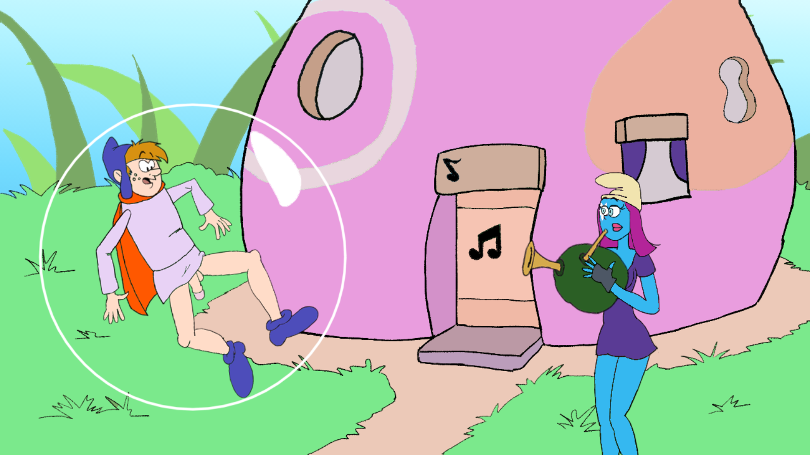 蓝精灵 Smurfing the Smurfettes v0.18 双端 汉化版 预览图