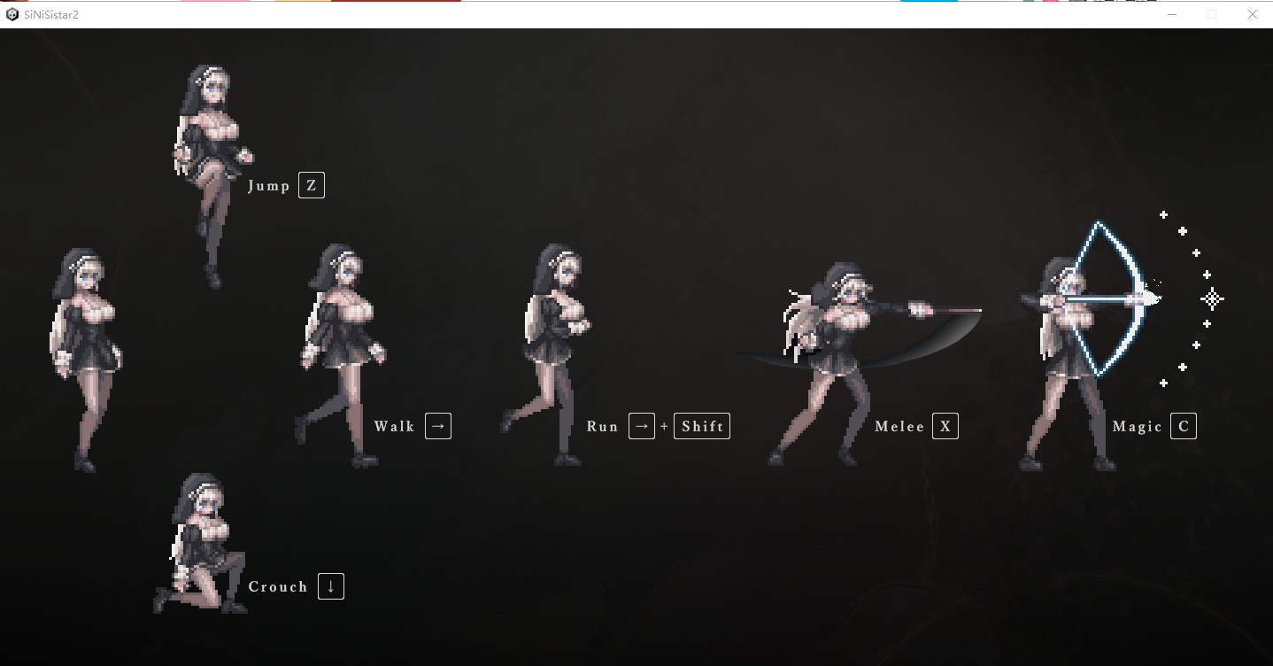 哥特少女勇与魔城2 SiNiSistar1.1.0 官方中文正式版 V1.1.0 PC端 官中版 预览图