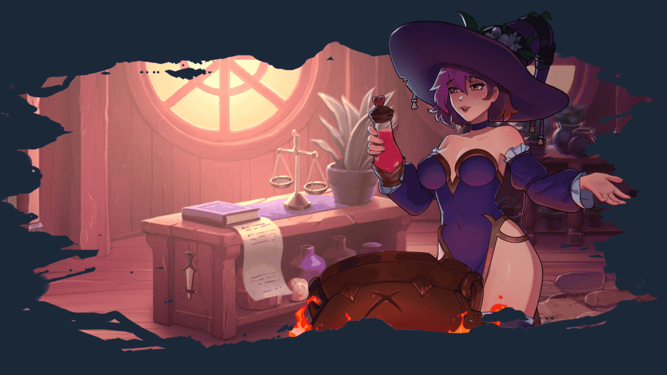 先行体验]【沙盒SLG/全动态/官中】魔女秘药 - 欲望炼金术（Witch Potions - Craft of Lust）V0.1.05 PC端 官中版 预览图
