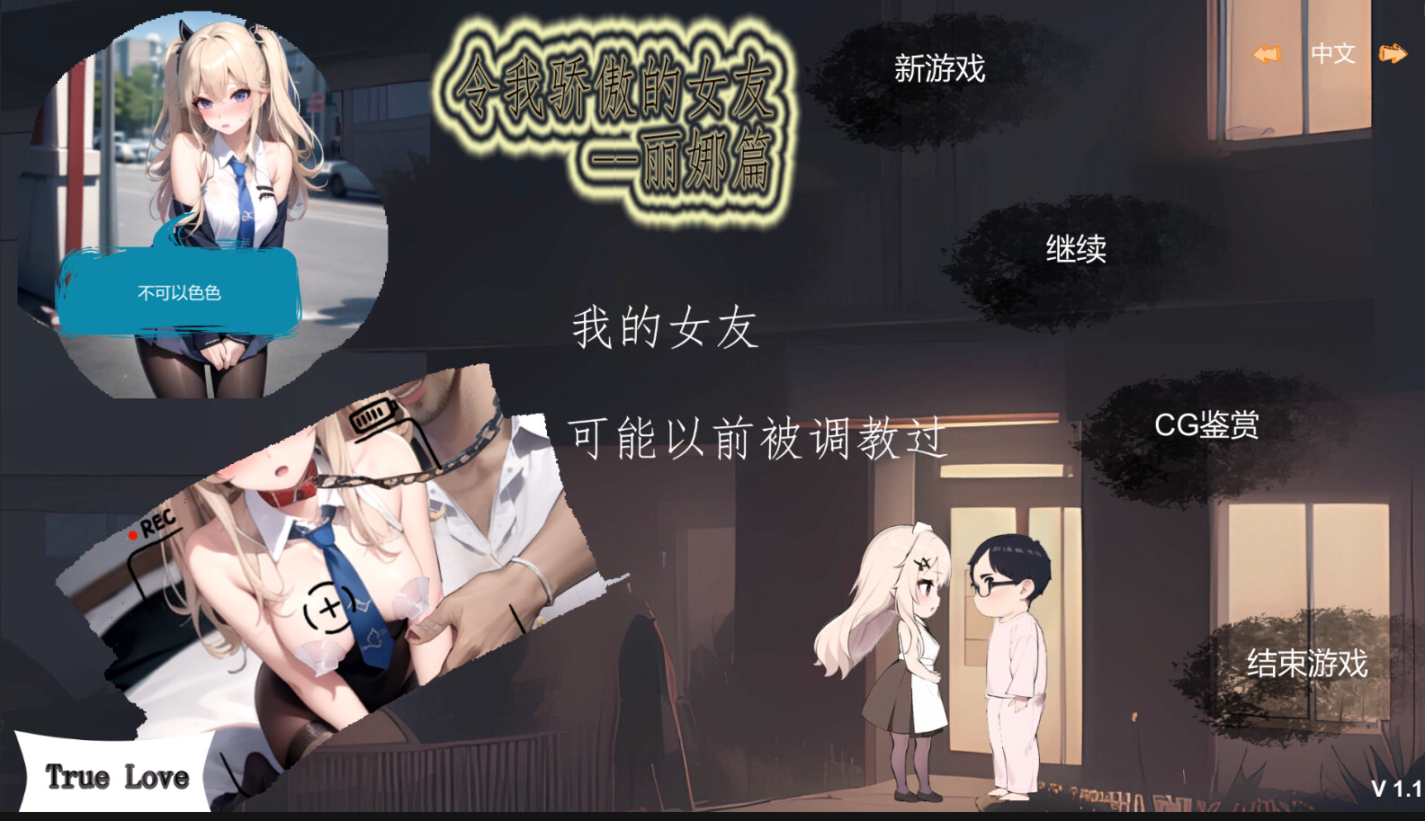 令我骄傲的女友--丽娜篇 v1.4.1 官中完整版本 PC端 预览图