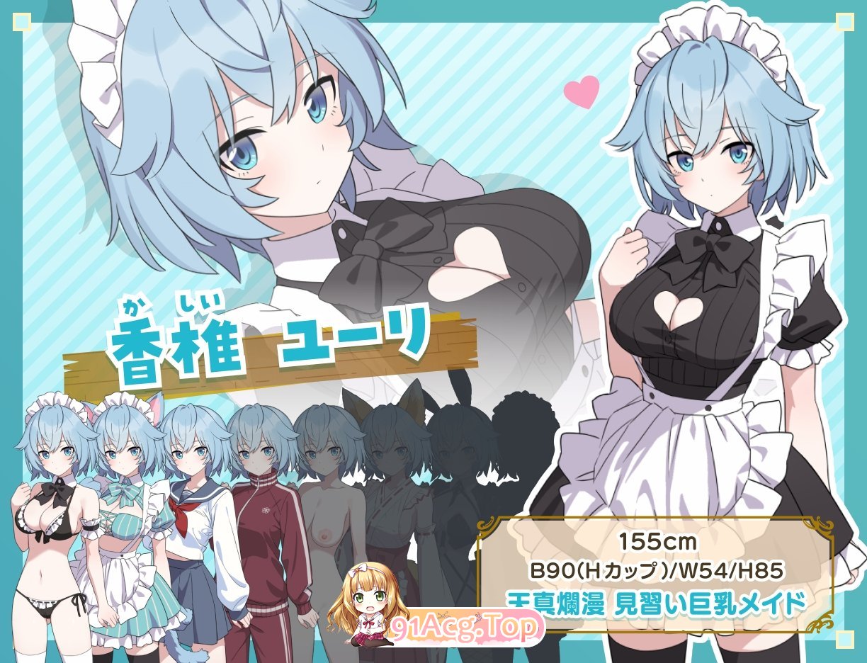 H与女仆与无人岛 Hとメイドと無人島 PC端 AI汉化版 预览图
