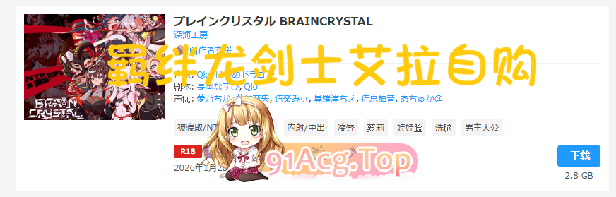 脑晶石(ブレインクリスタル BRAINCRYSTAL)ver2.2 双端 汉化版 预览图