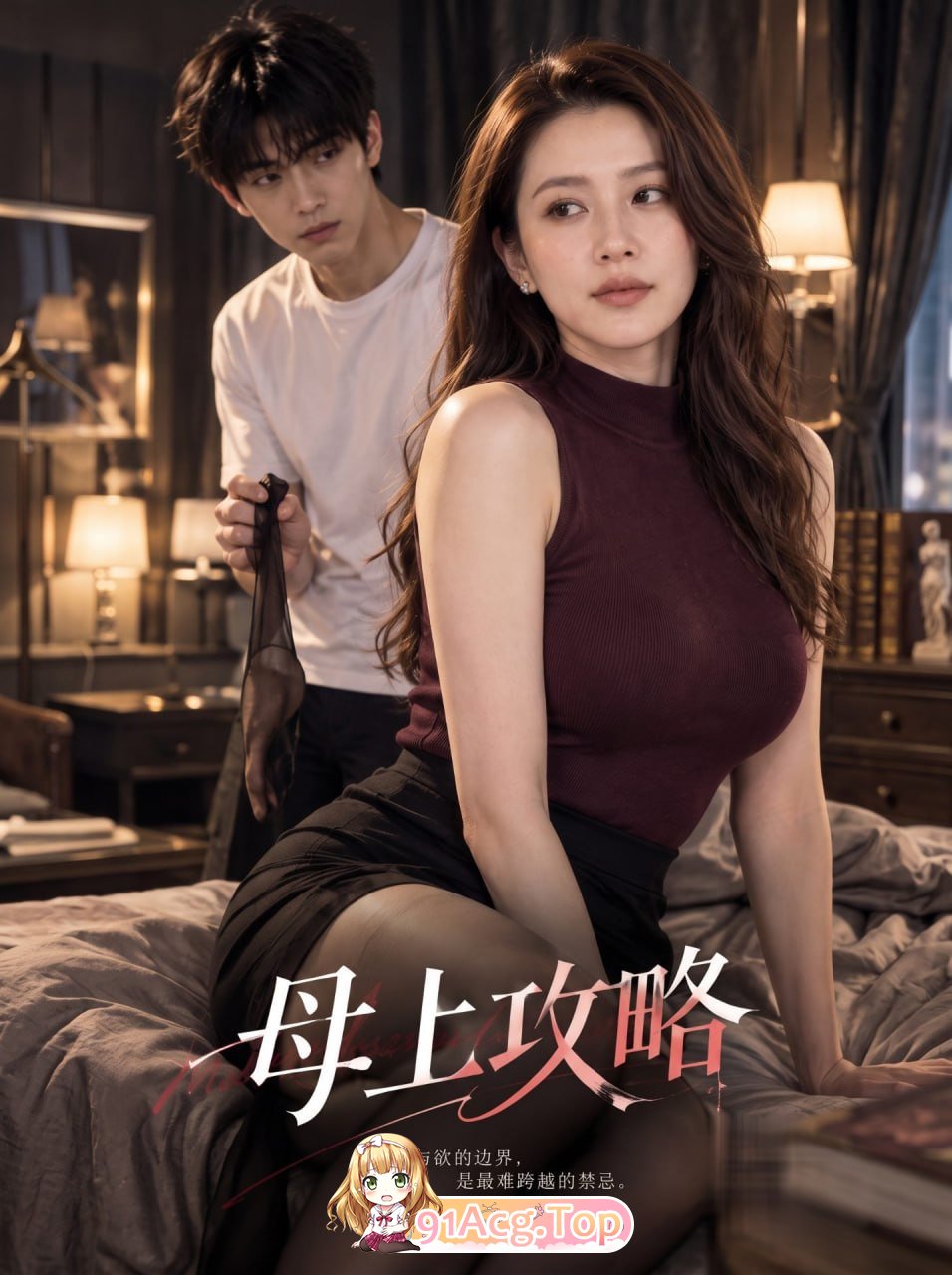 AI短剧《母上攻略》第1-7集-黄豆版-儿子与家人禁忌沉沦 动漫视频 PC端 预览图