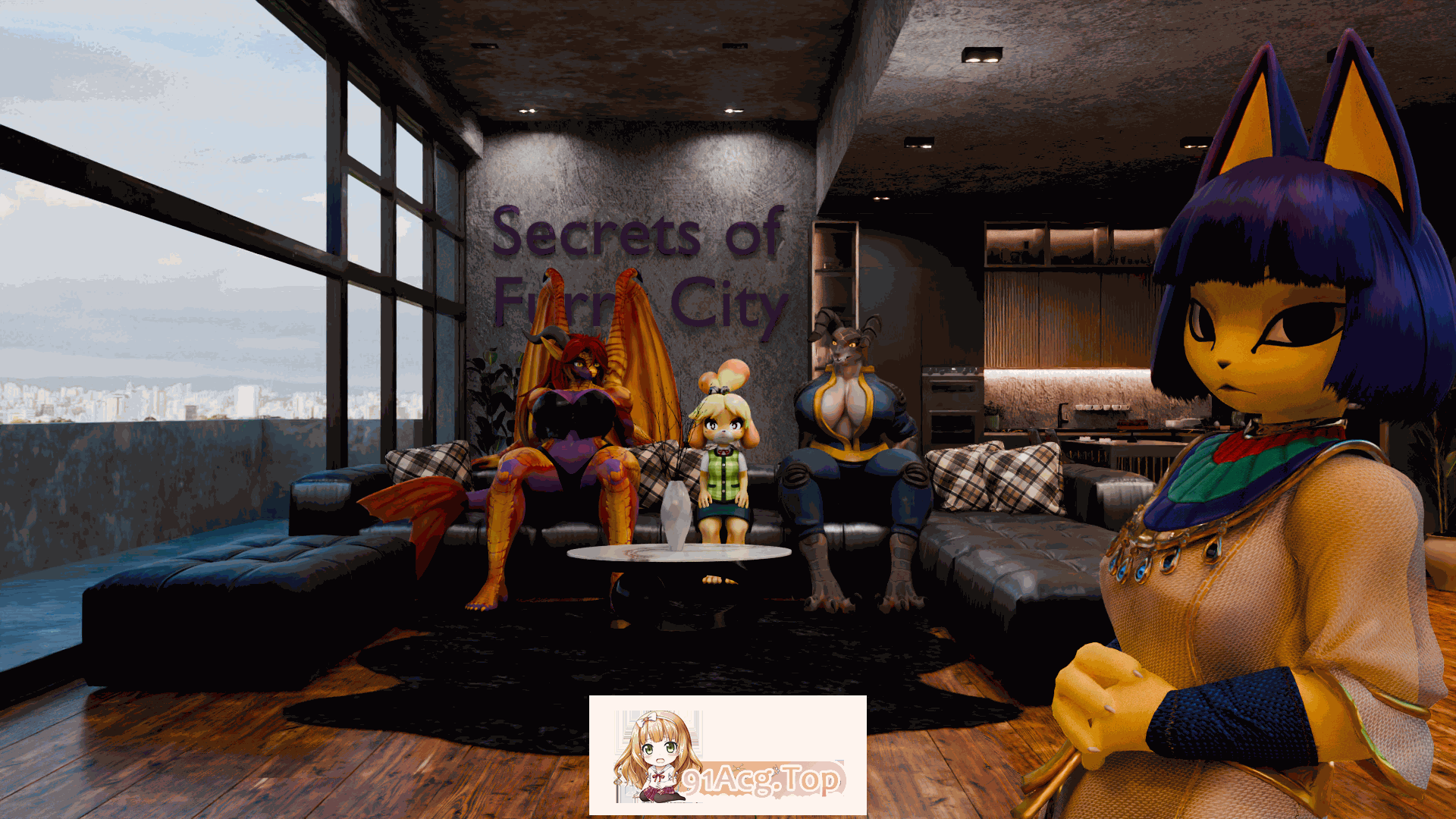 福瑞之城的秘密 Secrets of Furry City v0.3 PC端 汉化版