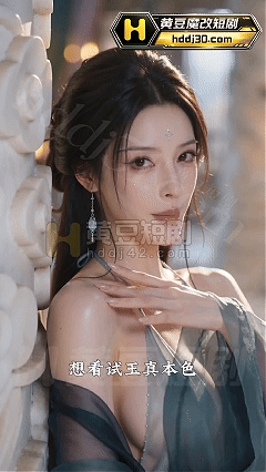 度夸雷AI短剧《花魁试玉录》EP1-6，有第6集单包，绝色古风 动漫视频 PC端 预览图