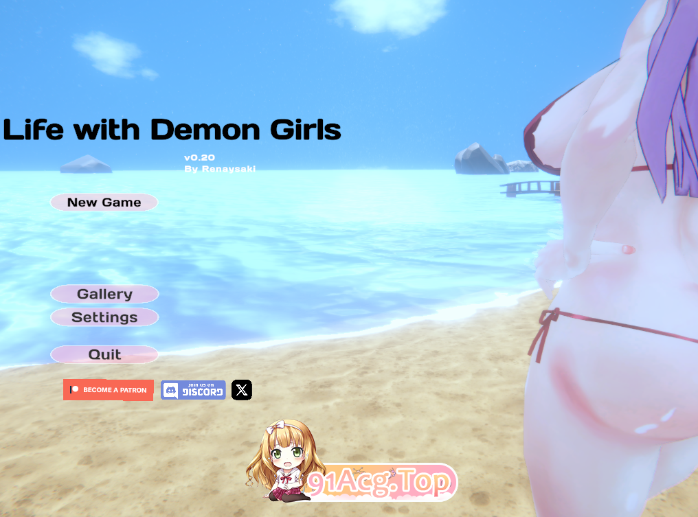 与恶魔少女的生活 Life with Demon Girls v0.20 2026-10-24 序号3140 PC端 预览图